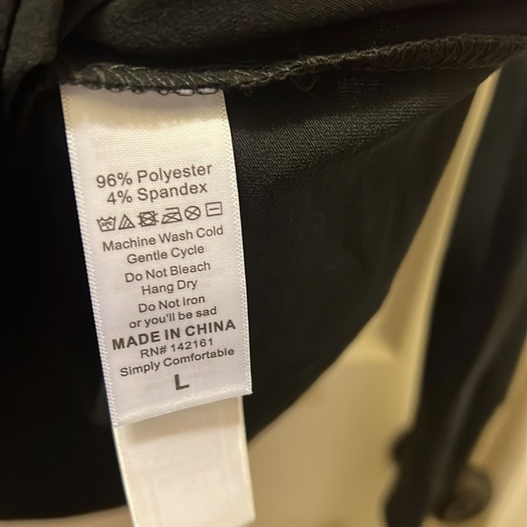 3/$30 NWT Lularoe Hudson large - Picture 5 of 5